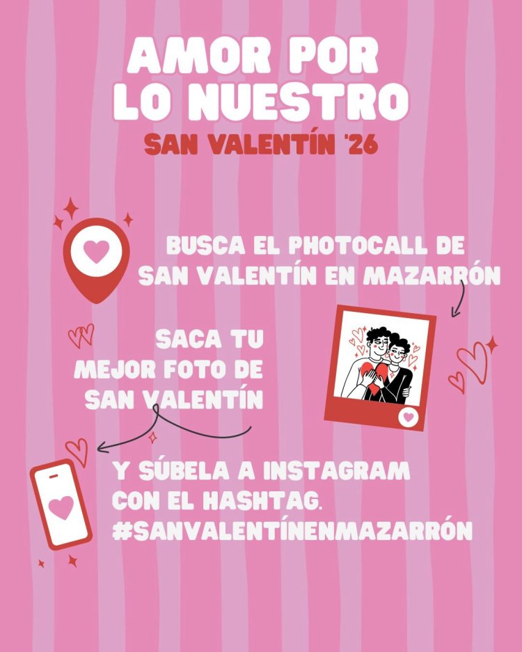 CONCURSO PHOTOCALL SAN VALENTÍN EN MAZARRÓN