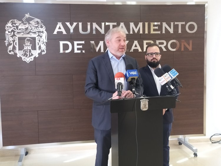 El alcalde Ginés Campillo y el concejal, Jesús García, presentan alegaciones al proyecto de desdoblamiento de la carretera Mazarrón – Puerto y reclaman el cumplimiento de las mejoras anunciadas