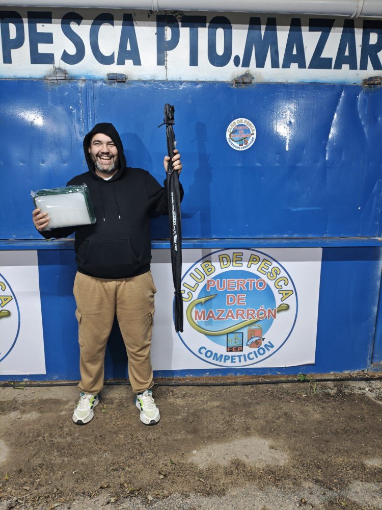 ANDRÉS PÉREZ se hace con la primera *Liga de Eging JATSUI*  del CLUB DE PESCA PUERTO DE MAZARRÓN (2025)