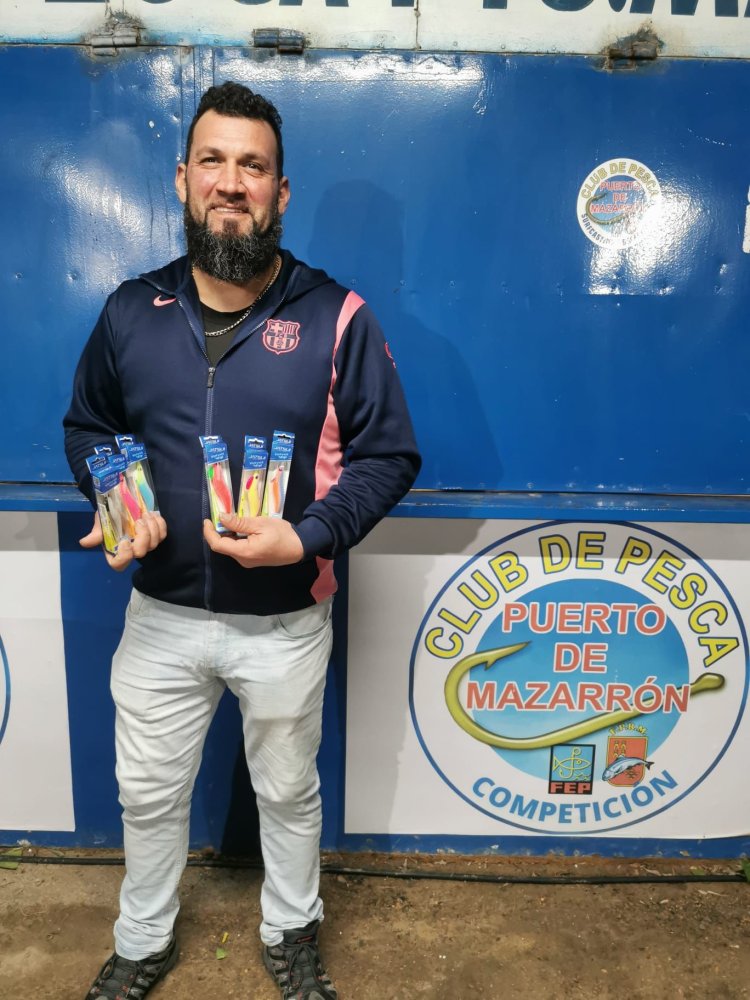 ANDRÉS PÉREZ se hace con la primera *Liga de Eging JATSUI*  del CLUB DE PESCA PUERTO DE MAZARRÓN (2025)