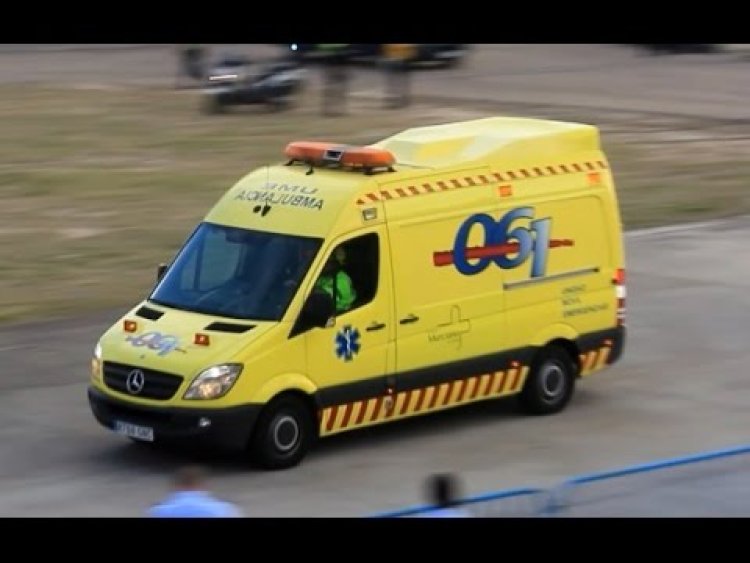 Sanitarios no han podido salvar la vida de un motorista fallecido en accidente de tráfico ocurrido en carretera de Ramonete, Lorca