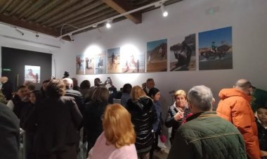 Inaugurada la Exposición de la Asociación Hípica El Mazarronero en el Casino de Mazarrón