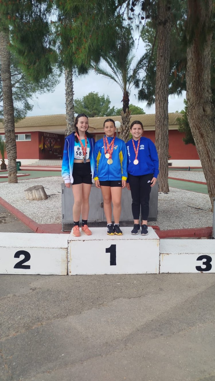 Gran fin de semana para el Club atletismo mazarron con campeones regionales y destacados resultados