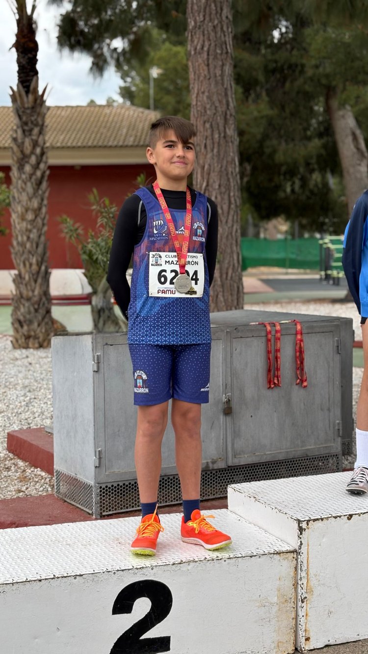 Gran fin de semana para el Club atletismo mazarron con campeones regionales y destacados resultados