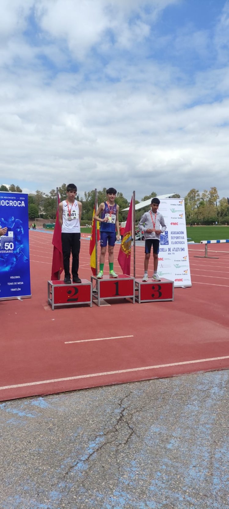 Gran fin de semana para el Club atletismo mazarron con campeones regionales y destacados resultados