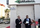 Inauguración de la calle a nombre de Águeda María Mendoza Mendoza en la antigua calle Sierra de Alcaraz frente a la plaza de  Abastos de Puerto de Mazarrón