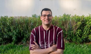 El historiador mazarronero Juan Francisco Martínez López, historiador mazarronero y estudiante de doctorado en la Universidad de Murcia, seleccionado por la Universidad de Oxford.