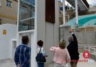 El alcalde, Ginés Campillo, inaugura el nuevo ascensor panorámico de Puerto de Mazarrón