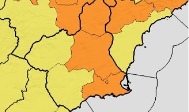 NUEVA ACTUALIZACION Y AMPLIACION DE AVISOS DE FENÓMENOS METEOROLÓGICOS ADVERSOS  Jueves 7 de mayo