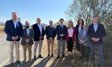 Fomento inicia las obras de mejora de la carretera entre Mazarrón y Lorca con una inversión superior a 1,2 millones