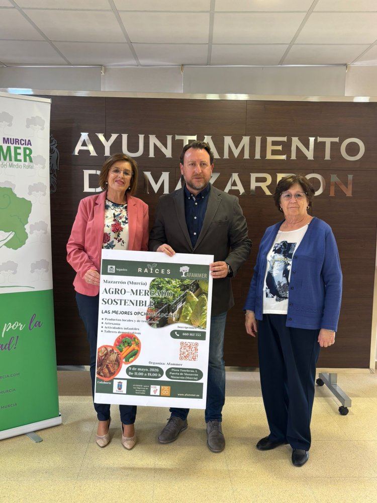 AFAMMER celebra este sábado en Puerto de Mazarrón un Agro-Mercado Sostenible para impulsar el consumo local y los productos de proximid
