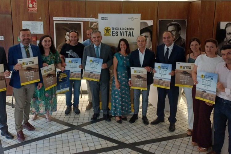 El programa 'Territorio Tortuga' comienza con la emisión del documental 'El nido' para implicar a la ciudadanía en la protección de la tortuga boba, las actuaciones entre otros lugares será tambien en la playa de la Bahía en Mazarrón