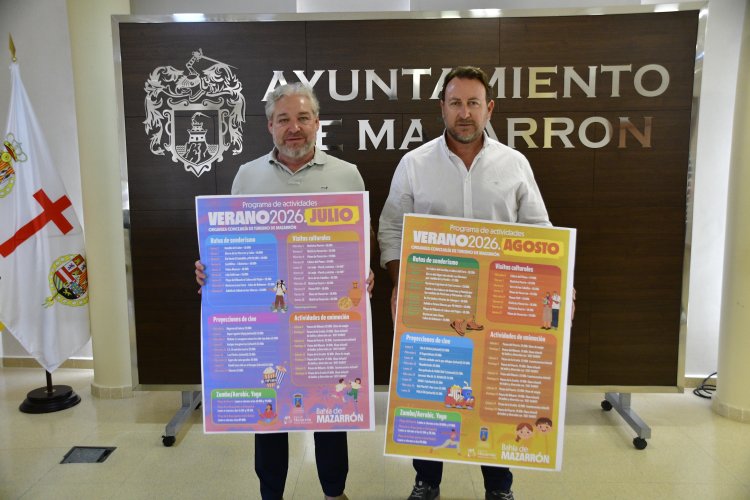 Presentada esta mañana la programación de las actividades durante los meses de julio y agosto 2026