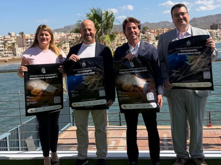 Especialistas regionales en fotografía submarina competirán en Cartagena y Mazarrón por una plaza en los campeonatos de España