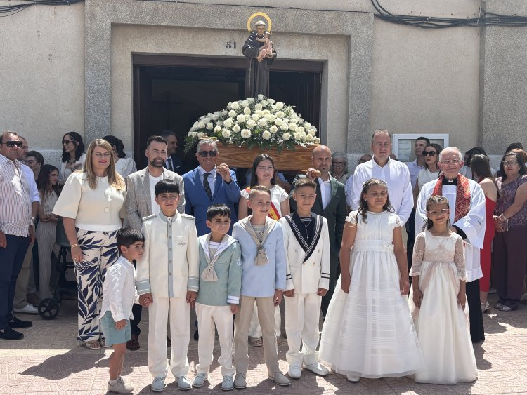 Celebradas esta mañana en Cañada de Gallego la Santa Misa y las Comuniones