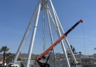 El Puerto de Mazarrón se prepara para estrenar su gran noria panorámica