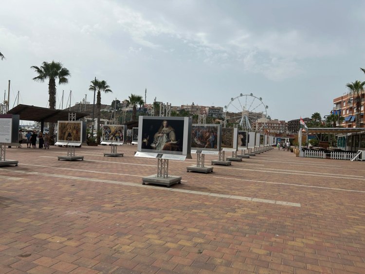 Mazarrón acoge la última parada de la exposición itinerante ‘El Prado en las Calles’ en la Región de Murcia