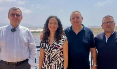 Ana Hernández hace historia al frente de la Comunidad de Regantes de Mazarrón