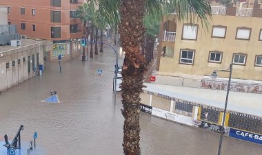 Mazarrón se prepara para las próximas lluvias tras los daños de los últimos temporales