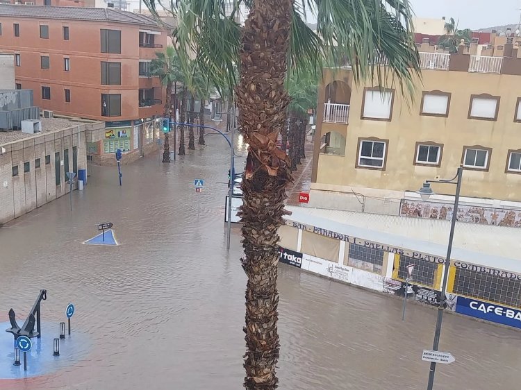 Mazarrón se prepara para las próximas lluvias tras los daños de los últimos temporales