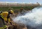 Servicios de emergencia extinguen quema descontrolada en Cañada Gallego, Mazarrón