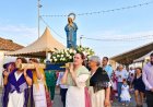 La Majada se viste de huertana para acompañar a su patrona por las calles de la pedanía