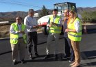 La RM-332 entre Mazarrón y Lorca se renueva para mejorar la seguridad de una carretera que soporta millones de desplazamientos