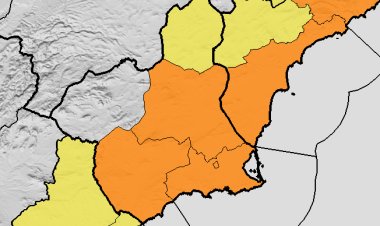 Mazarrón permanecerá este miércoles en aviso naranja por tormentas