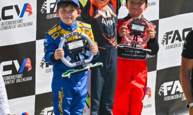 El piloto mazarronero Bernardo Mateos protagoniza un fin de semana de máxima exigencia, superando los problemas de motor para acabar con una victoria y un segundo puesto en el Circuito Aspar.