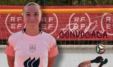 Andrea Lloret vuelve a defender la portería de España en el Mundialito de Fútbol Playa
