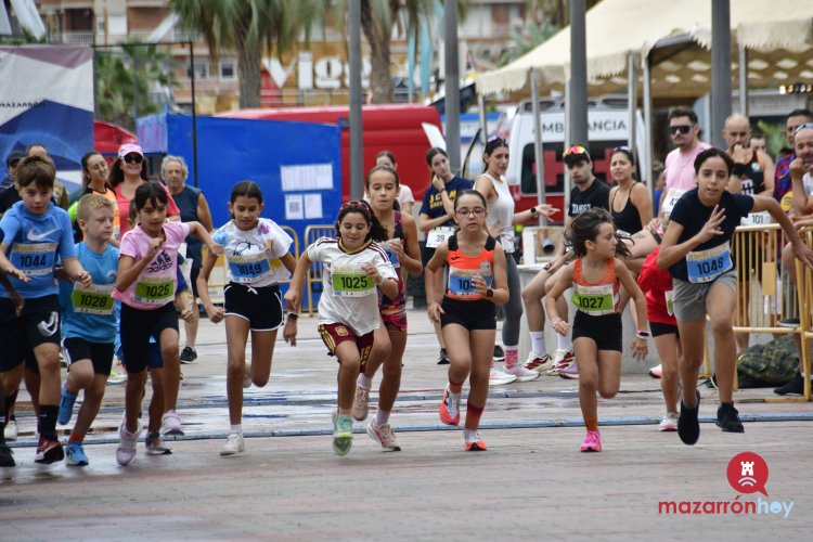 El 5K Bahía de Mazarrón pone a correr al Puerto en la Semana Europea de la Movilidad