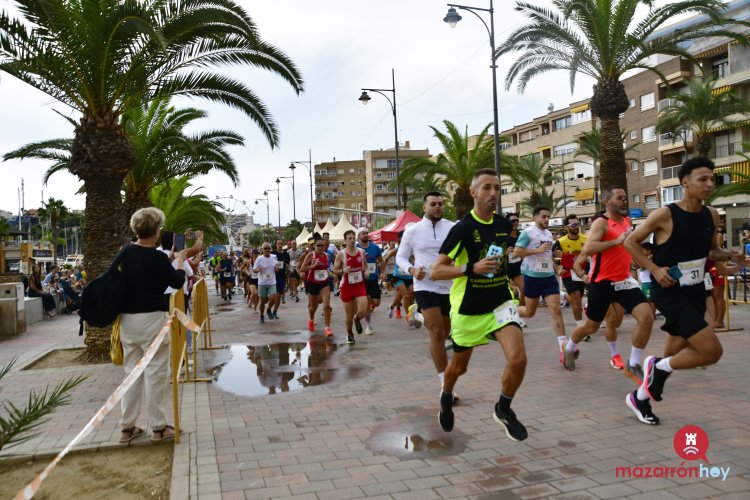 El 5K Bahía de Mazarrón pone a correr al Puerto en la Semana Europea de la Movilidad
