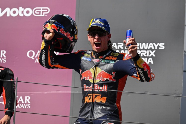 Pedro Acosta logra su primera victoria en MotoGP