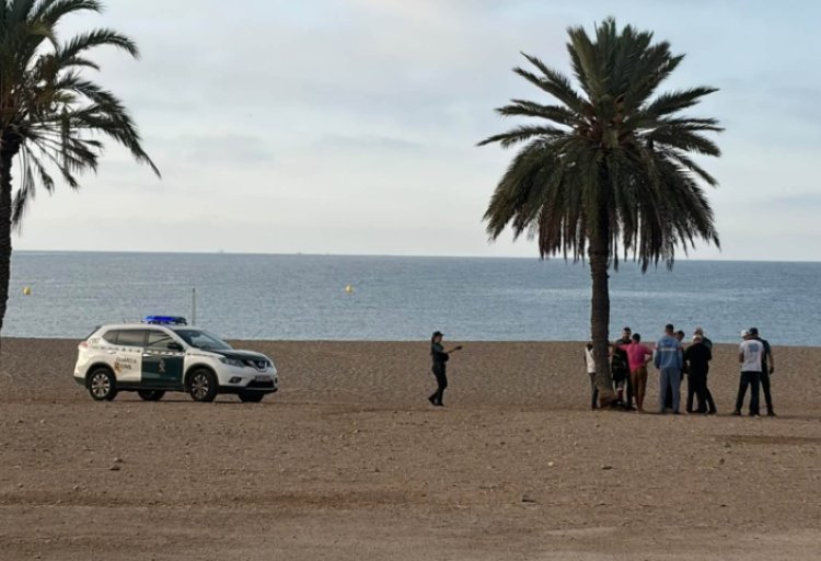 Nueva patera en Mazarrón con siete personas