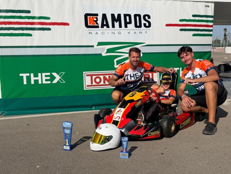 El piloto mazarronero Bernardo Mateos gana en el Cesk y se proclama Subcampeón de España.