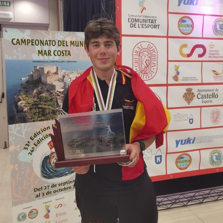 Alberto Ponce Garro, pone rumbo a Italia para disputar el Mundial de Mar-Costa y representar a España.