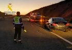 La Guardia Civil investiga en Totana a un conductor por circular en sentido contrario en autovía y causar una colisión