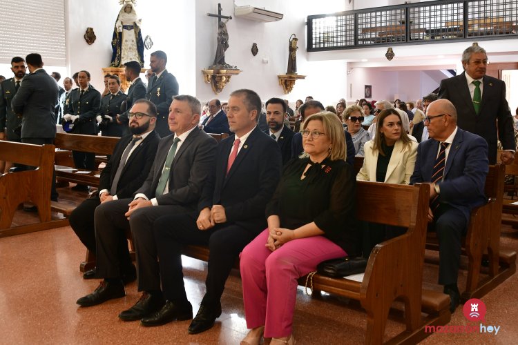Mazarrón celebra el Día de la Hispanidad y de la Guardia Civil con un acto en la iglesia de San José