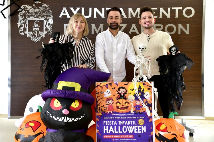 Fiesta infantil de Halloween con actividades para niños en el pabellón de La Cañadica