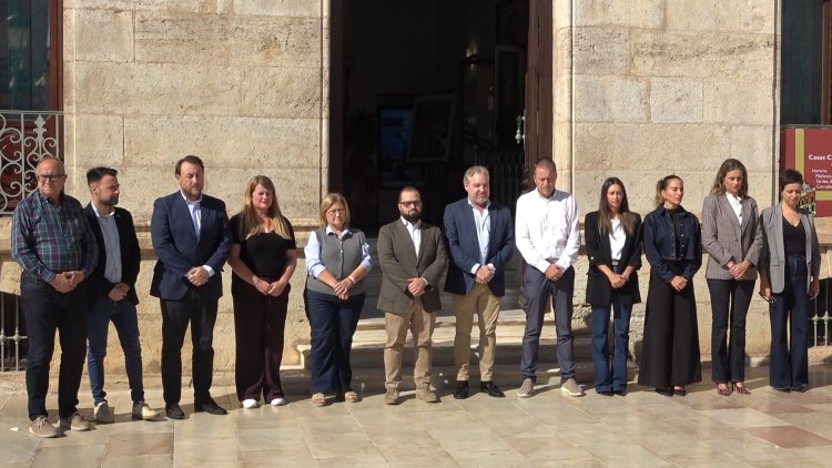 Mazarrón guarda un minuto de silencio en memoria de las víctimas del accidente ferroviario de Urda